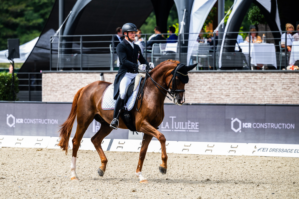 Nicolas Wagner-Ehlinger on Quater Back Junior | FEI Dressage European Championship for Seniors - Realisiert mit Pictrs.com