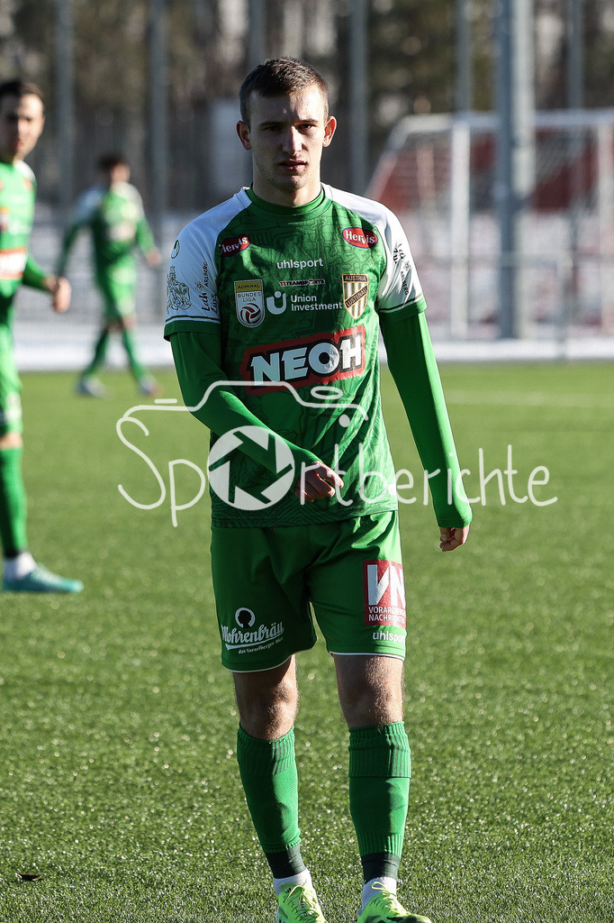 FC Bayern Amateure - SC Austria Lustenau | T. RHEIN (SCA #8) in Aktion / Freisteller / Einzelfoto