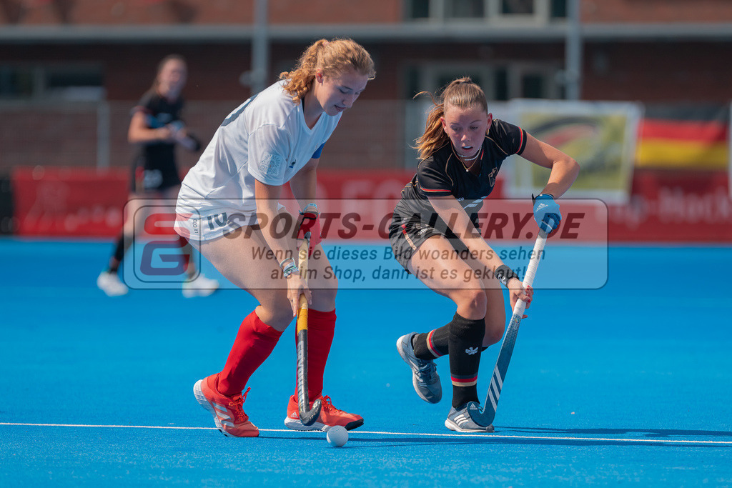 HK_20230710_2-55 | Euro Hockey WU18 France - Germany Championship Girls &amp; Boys am 10.7.2023 CHTC , Krefeld ,