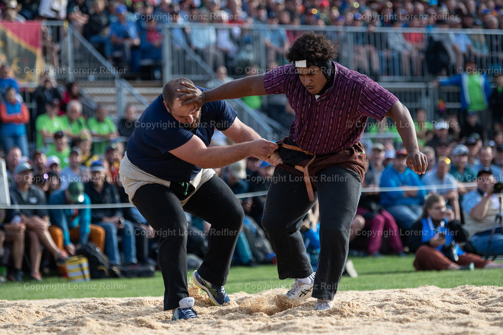 Schwingen -  Eidgenössisches Jubiläums-Schwingfest 2024 2024 | Appenzell, 8.9.24, Schwingen - Eidgenössisches Jubiläums-Schwingfest 2024.