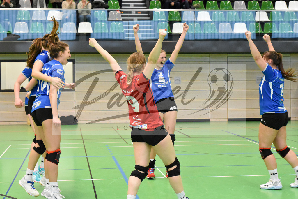 20200202_VCOOTB_0016 | Volleyball, Frauen:   waehrend des Spiels der Regionalliga NordWest zwischen VC Osnabrueck und Oldenburger TB in der Schlosswall-Halle am 02.02.2020 in Osnabrueck, Deutschland. - Realisiert mit Pictrs.com