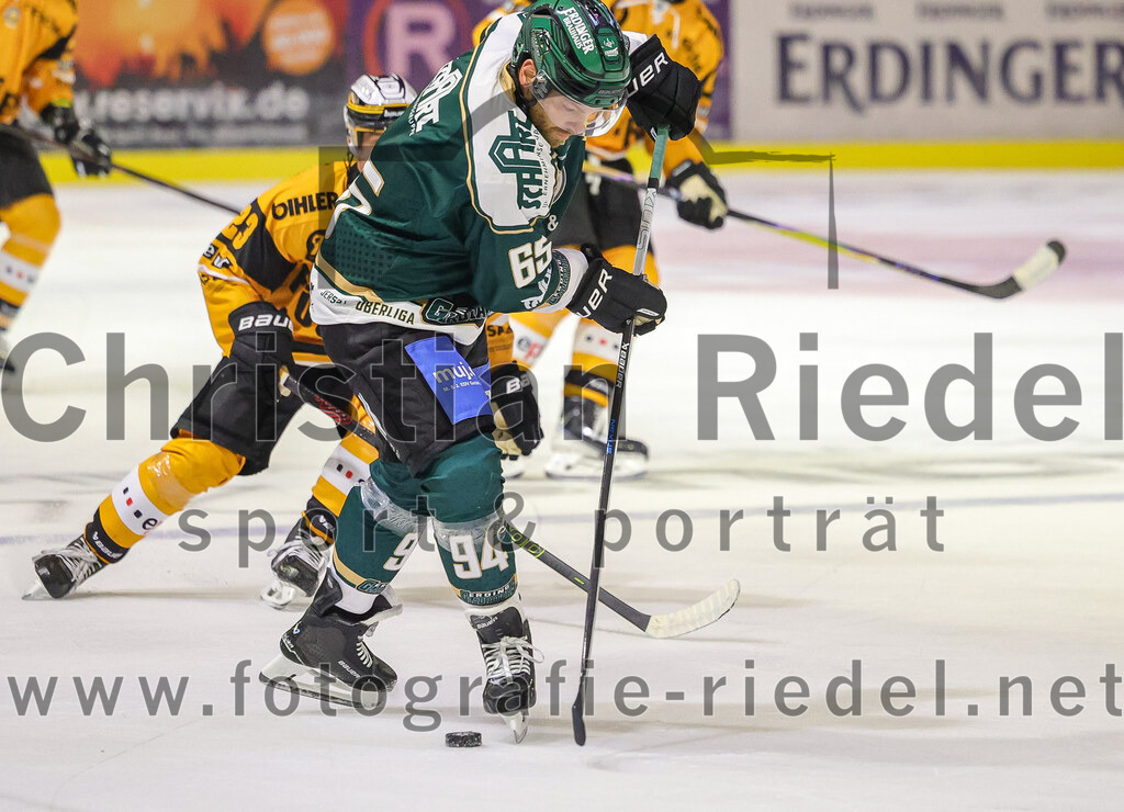 2025-08-22_146_TSV_Erding_gegen_EV_Fuessen | Erding, Deutschland, 22.08.2025:Eishockey, Oberliga Süd 2025 / 2026, Testspiel, TSV Erding gegen EV Füssen, Endergebnis: 1:4+e65+Foto: Christian Riedel / fotografie-riedel.net
