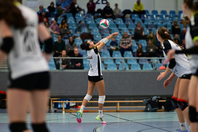 Volleyball I Frauen I Saison 2025-2026 I Regionalliga Nord I 7. Spieltag I VT Hamburg - Schweriner SC III I 25058 | Der Sportfotograf. - Realisiert mit Pictrs.com