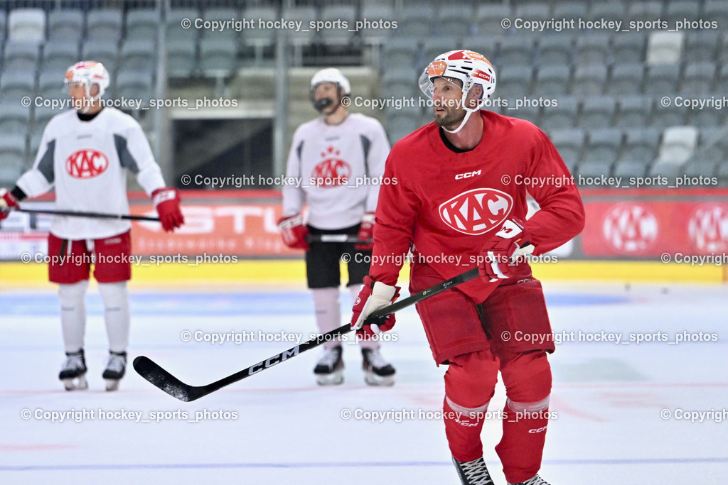EC KAC Trainingsstart | Jan Mursak EC KAC, EC KAC Trainingsstart, EC KAC Trainingsstart am 06.08.2025 in Klagenfurt (Heidi Horten Eishalle ), Austria, (Photo by Bernd Stefan)