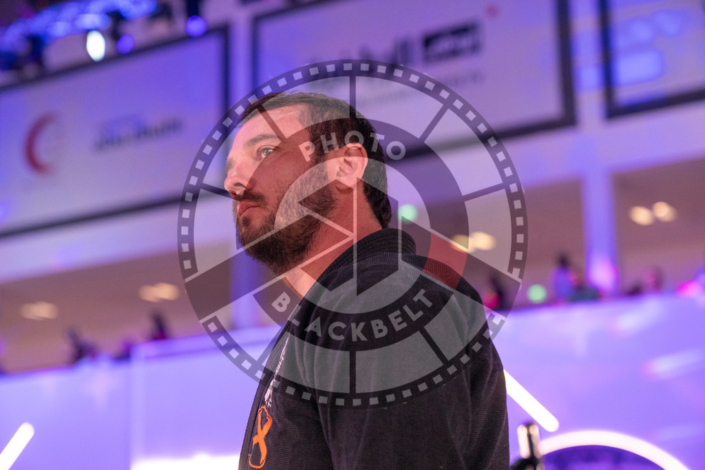 20231106PBB0329 | Fighters compete during the AJP World Master Championship in the Mubadala Arena in Abu Dhabi, Arab United Emirates, on November 6, 2023.