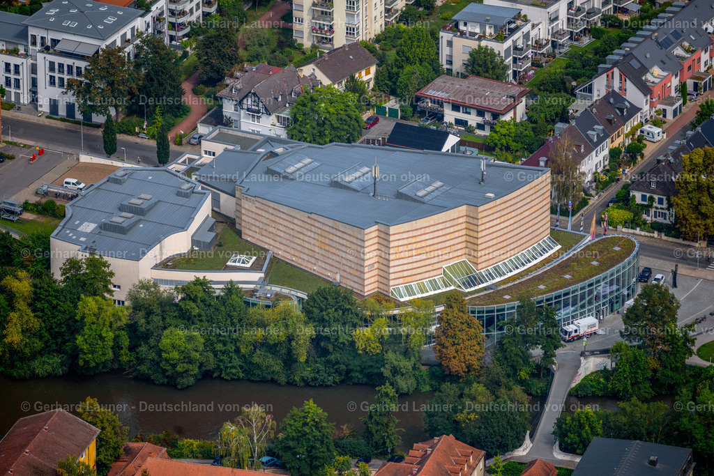 4060172 | BAMBERG 07.09.2021 Gebäude der Veranstaltungshalle Konzerthalle an der Mußstraße in Bamberg im Bundesland Bayern, Deutschland.