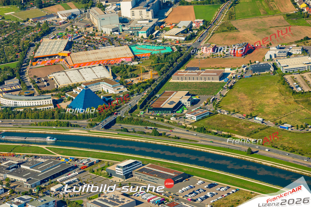 Luftbild Vs Google Maps  Südstadt Weikershof  Fürth -Das Luftbild wurde 2025 vom UL-Flugzeug heraus erstellt ( keine Drohne ) - Hochauflösende Luftaufnahme -Nicht vergleichbar mit Google Maps oder Satelittenbilder- Die Geschenkidee !Mit Lizenz und Bildrechte bestellbar