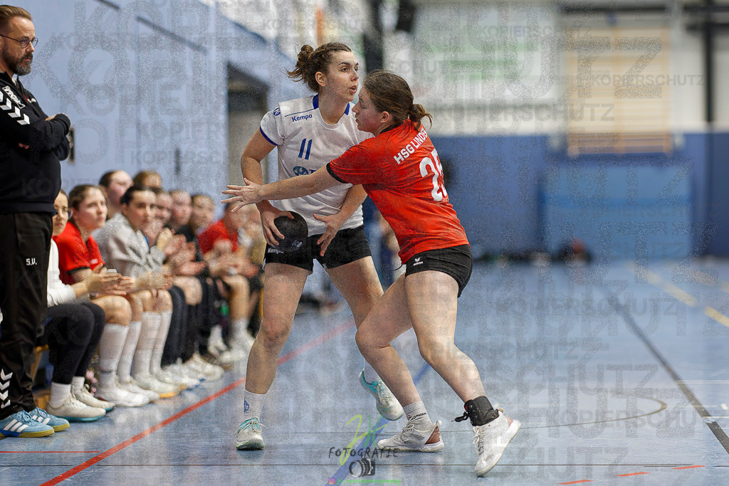 Frauen 2. Bezirksklasse; SG Rechtenbach - HSG Linden II | Frauen 2. Bezirksklasse; SG Rechtenbach - HSG Linden II am 16.11.2025 in Rechtenbach (Sporthalle Rechtenbach)Photo © 2025 - Jörg Heinrich - Realisiert mit Pictrs.com