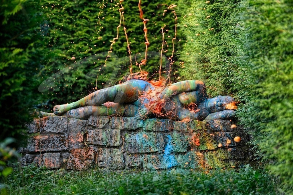 BodyArt-MAUERSPLASH_0377a | #005 | Modell: Ann-Kristin | Foto: Tschiponnique Skupin  - Realisiert mit Pictrs.com