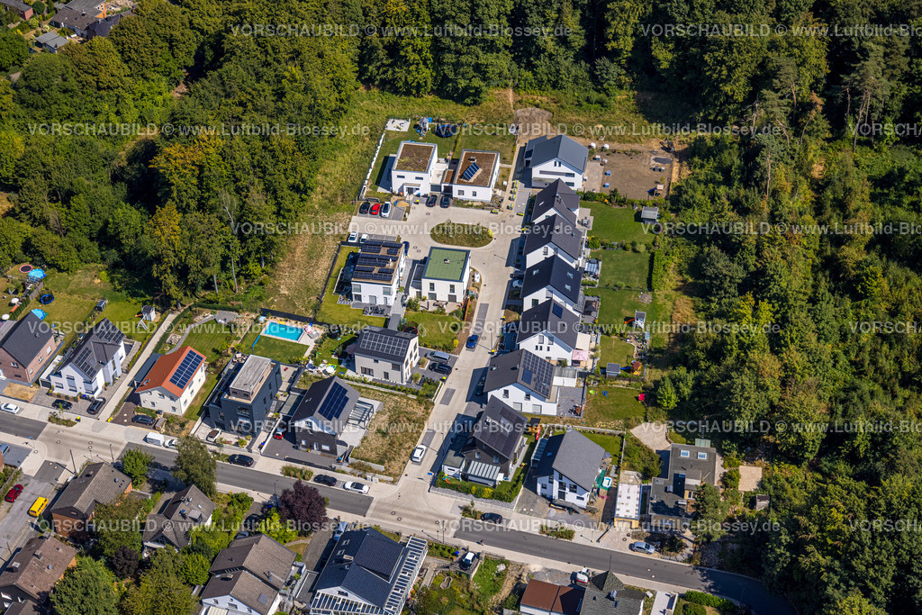 Witten220809142 | Luftbild, Neubau Wohngebiet Waldstraße, Annen, Witten, Ruhrgebiet, Nordrhein-Westfalen, Deutschland