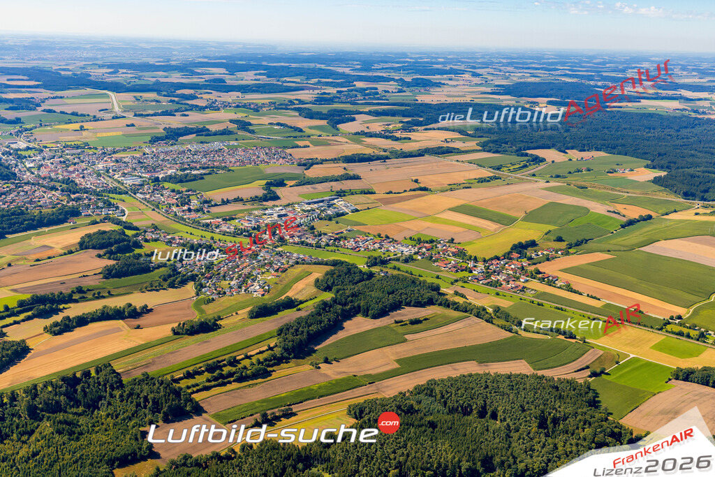 Luftaufnahme  Iffelkofen  Ergoldsbach Das Luftbild wurde 2025 vom UL-Flugzeug heraus erstellt ( keine Drohne ) - Hochauflösende Luftaufnahme -Nicht vergleichbar mit Google Maps oder Satelittenbilder- Die Geschenkidee !Mit Lizenz und Bildrechte bestellbar