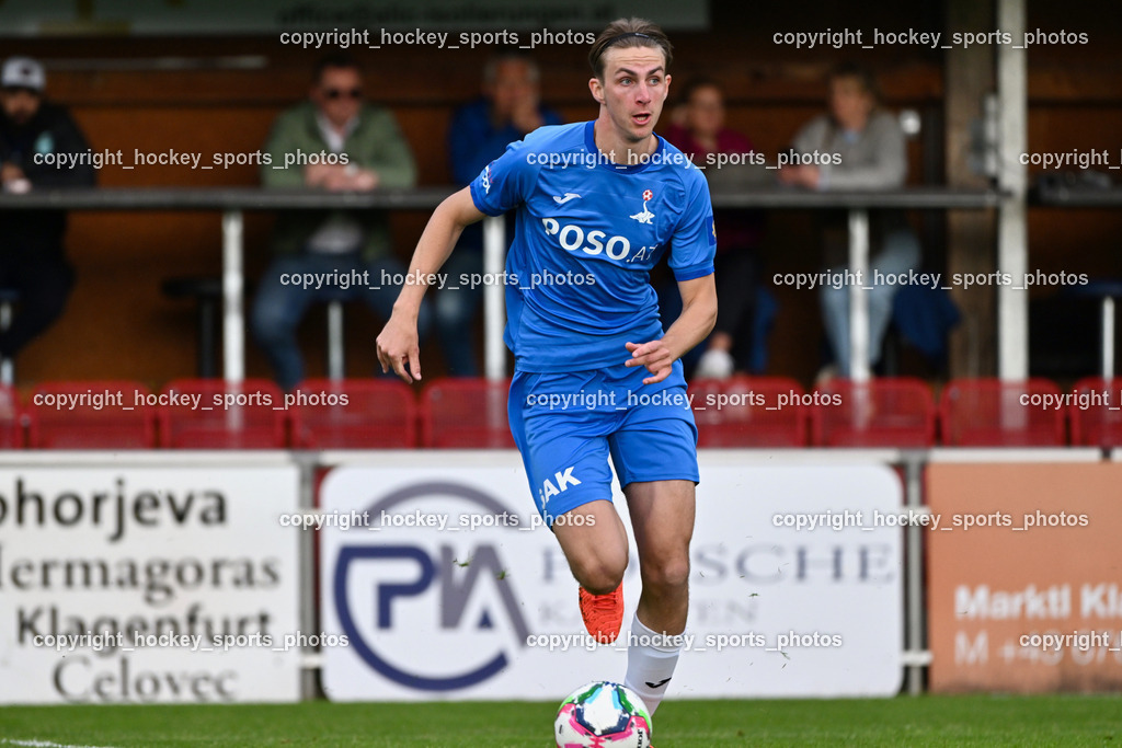 SAK vs. SV Spittal Drau 1921 | #5 Jakob Geister SAK, SAK vs. SV Spittal Drau 1921, SAK vs. SV Spittal Drau 1921 am 23.05.2025 in Klagenfurt (Sportpark Welzenegg), Austria, (Photo by Bernd Stefan)