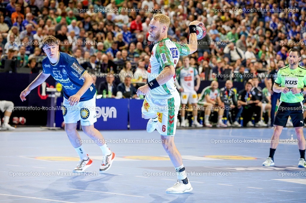 xSSCx18042602068 | 18.04.2026, xsscx, Handball, DHB-Pokal Lidl Final4, Halbfinale, Bergischer HC - SC Magdeburg, Saison 2025 / 2026 Herren, Lanxess Arena, Köln: Matthias Musche (SC Magdeburg #06) beim Wurf Photo: xSandraxScherningxPressefotoKochx