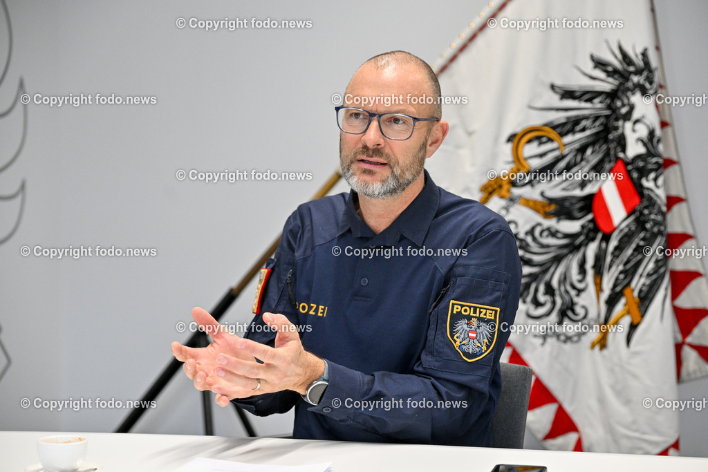 Andreas Pilsl_ Landespolizeidirektor Ooe_ 28.12.2023-37 | 28.12.2023, Landespolizeidirektion Oberoesterreich, AUT, Andreas Pilsl, im Bild Andreas Pilsl (Landespolizeidirektor Ooe)