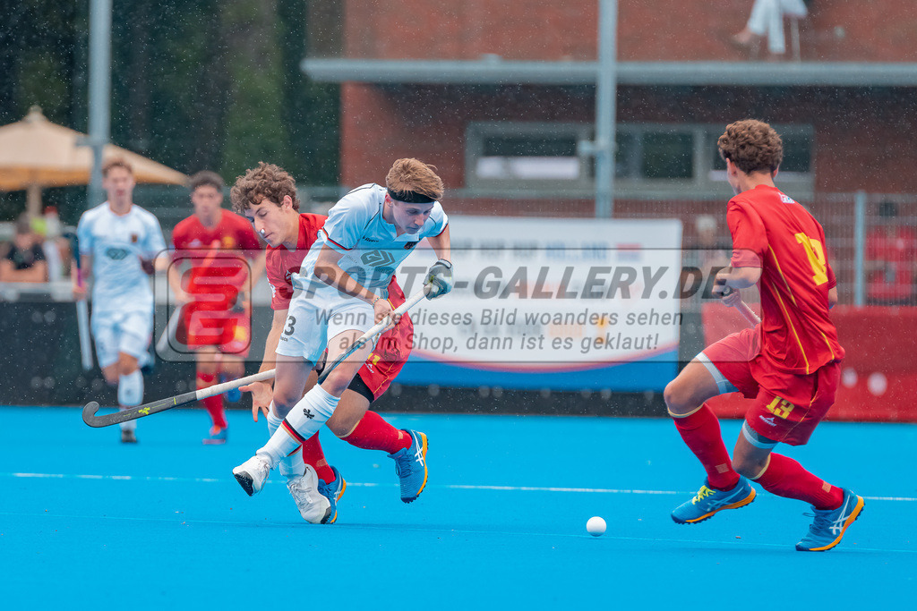 HK_20230715_102466 | Euro Hockey MU18 SF2 Spain vs Germany Championship Girls &amp; Boys am 15.7.2023 CHTC , Krefeld ,