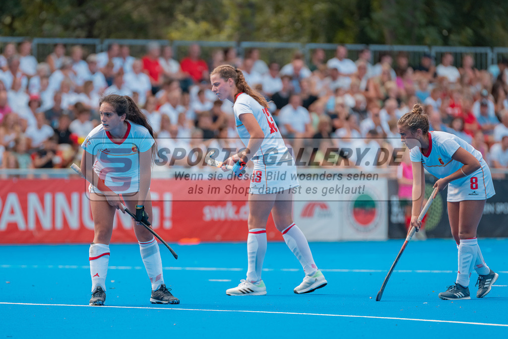 HK_20230715_102758 | Euro Hockey WU18 SF2 Spain vs Germany Championship Girls &amp; Boys am 15.7.2023 CHTC , Krefeld ,