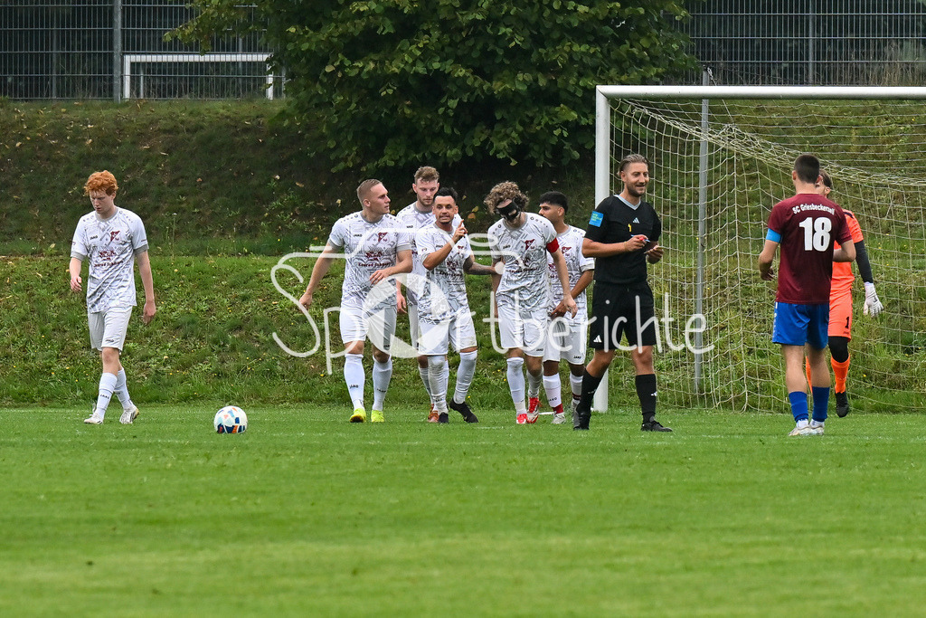 SC Griesbeckerzell - BC Adelzhausen | Jubel nach 0-1 - Adelzhausen 5