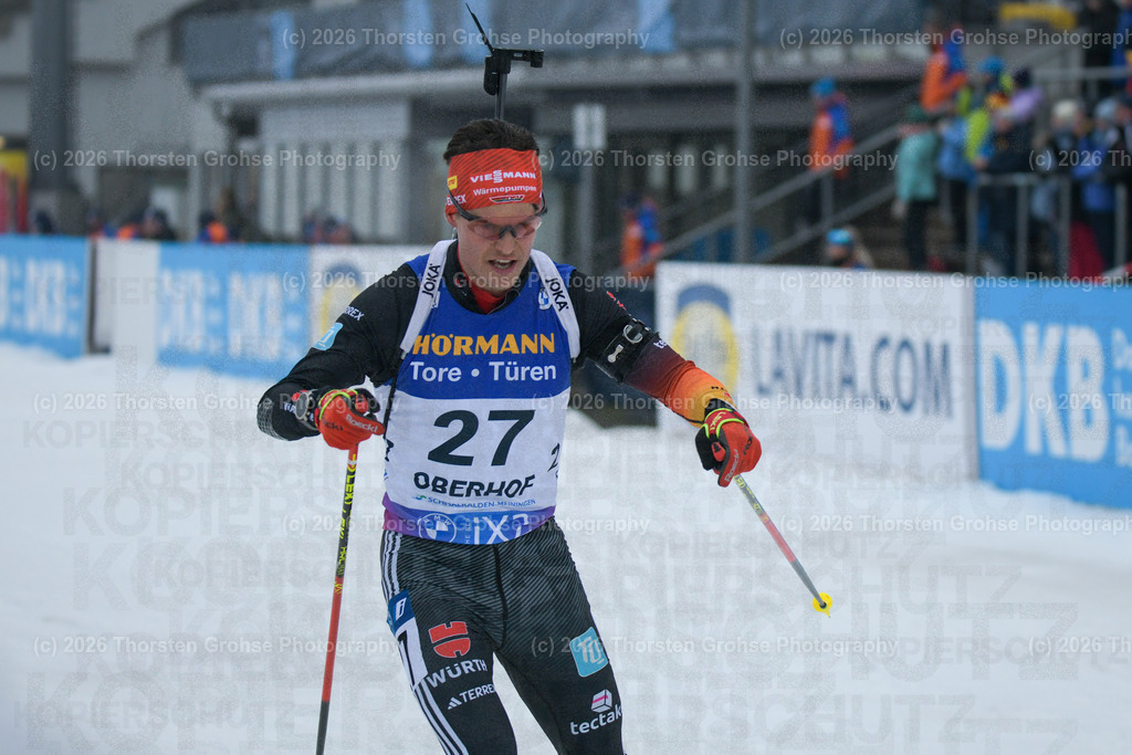 BMW IBU World Cup Biathlon - Oberhof (GER) 2024 | BMW IBU World Cup Biathlon - Oberhof (GER) 2024, MÄNNER 10 KM SPRINT am 05.01.2024 in ARENA AM RENNSTEIG in Oberhof, (Germany)

Image: Philipp Horn GER - Realisiert mit Pictrs.com