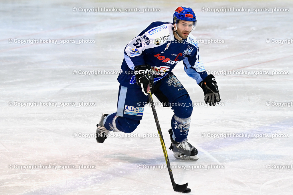 ESC Steindorf vs. EC Hornets Spittal 20.2.2024 | #57 Wilfan Franz ESC Steindorf, ESC Steindorf vs. EC Hornets Spittal 20.2.2024, ESC Steindorf vs. EC Hornets Spittal 20.2.2024 am 20.02.2024 in Steindorf (Ossiachersee Halle), Austria, (Photo by Bernd Stefan)