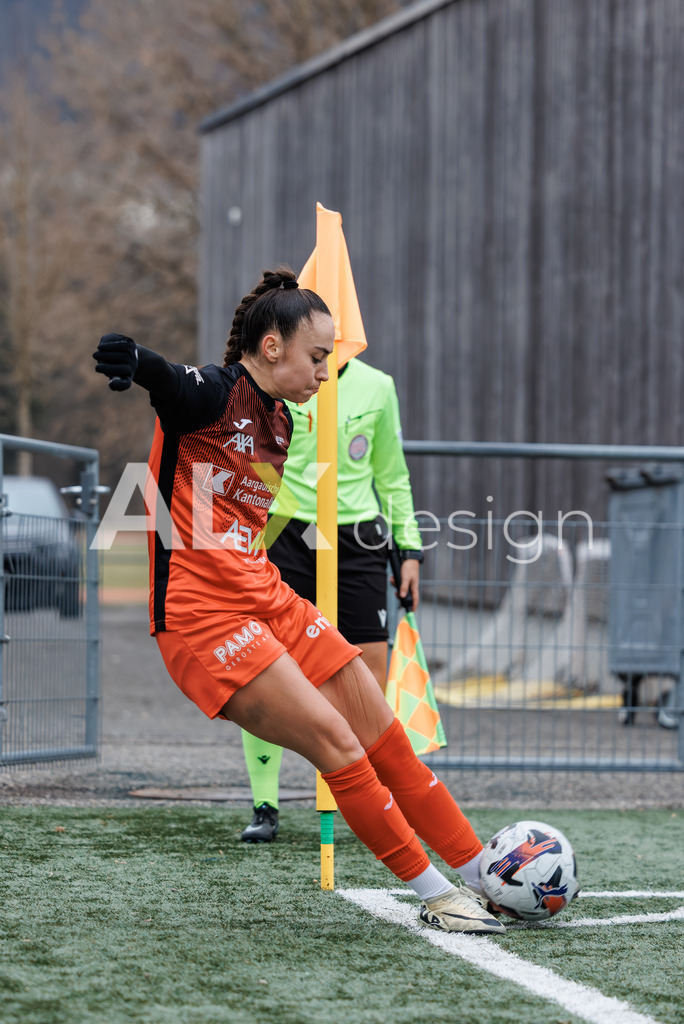 Fußball I Frauen I Saison 2025-2026 I Freundschaftsspiel I FC Aarau Frauen - SC Freiburg U20 I 24.01.2026 | 28 Rita Do Sul Almeida (FC Aarau) – Angriff - Realisiert mit Pictrs.com