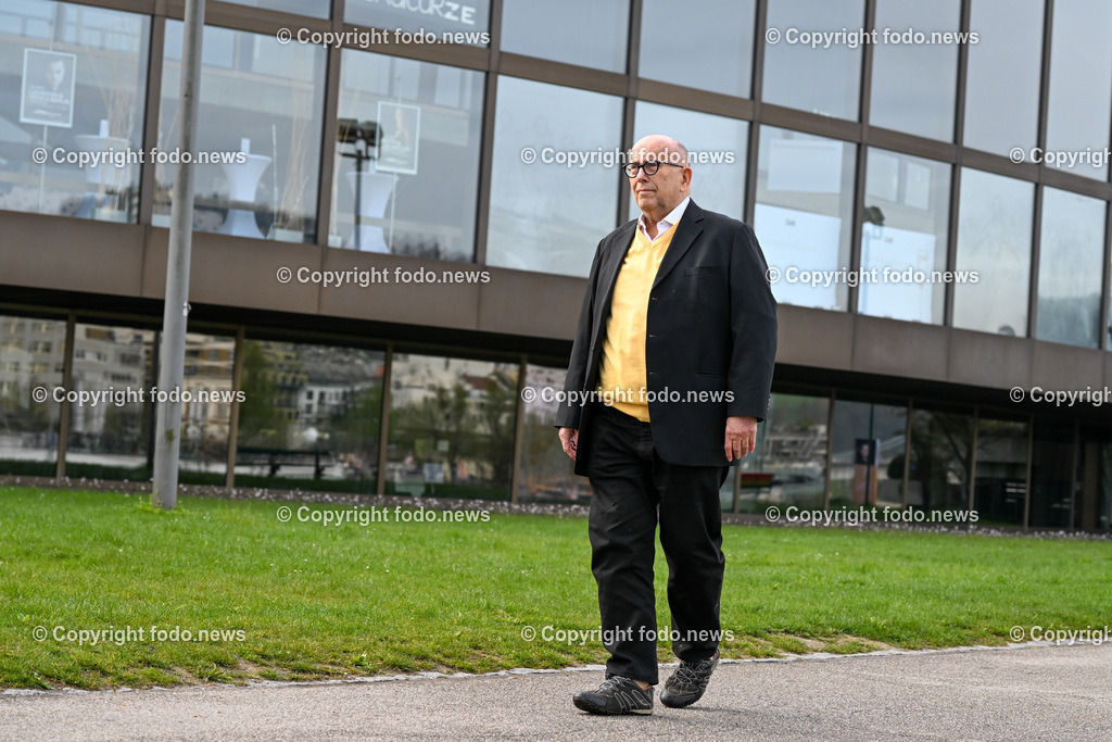 Wolfgang Winkler (Vorsitzender der Diakonie Gallneukrichen)_ 12.04.2023-4 | 12.04.2023, Linz, AUT, Wolfgang Winkler, im Bild Wolfgang Winkler (Vorsitzender der Diakonie Gallneukrichen, ehem. Vorstandsdirektor und kuenstlerischer Leiter der LIVA)