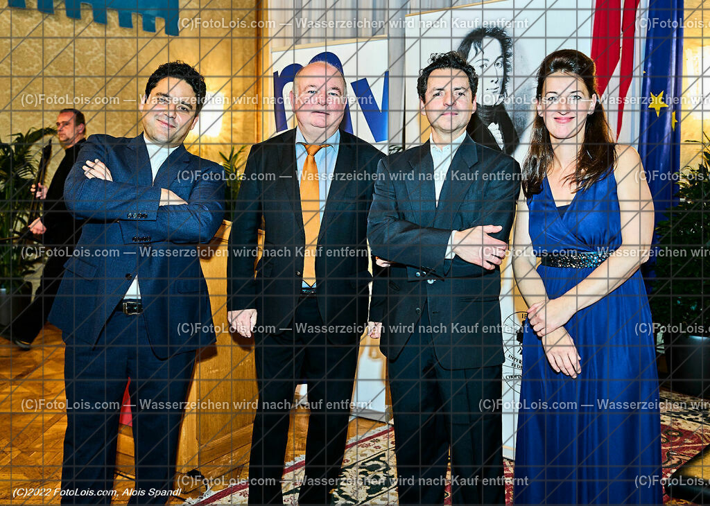 ALP3746_CHOPIN-Gesellschaft_Javorkai-Kropfitsch-Zaslavsky-Biermasz | (C)FotoLois.com, Alois Spandl, Festveranstaltung '70 Jahre internationale CHOPIN-Gesellschaft in Wien' mit Einladung durch den Bürgermeister der Bundeshauptstadt Wien, Dr. Michael Ludwig (vertreten durch Mag. Thomas Reindl), Wappensaal des Wiener Rathauses, Sa 29. Oktober 2022.