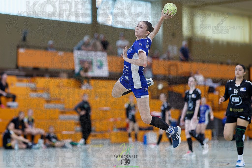 Quali-Turnier JBL wJA; DJK SF Budenheim - TuS Steißlingen | Quali-Turnier JBL wJA; DJK SF Budenheim - TuS Steißlingen am 31.05.2025 in Oberkleen (Weidig-Halle)Photo © 2025 - Jörg Heinrich - Realisiert mit Pictrs.com