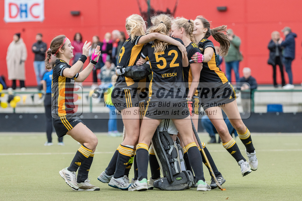 HK_20231022_105995 | Platz 3 Deutsche Meisterschaft Feld WU16 Berliner HC - Harvestehuder THC am 22.10.2023 DHC, Düsseldorf ,
