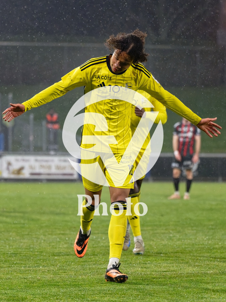 dieci Challenge League - FC Stade Nyonnais v Neuchatel Xamax FCS |  during the dieci Challenge League match between FC Stade Nyonnais and Neuchatel Xamax FCS at Centre sportif de Colovray in Nyon, Switzerland