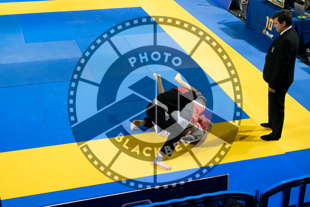20240119PBB0099 | Fighters compete during the IBJJF European Championship in Paris, France, on January 19, 2024.