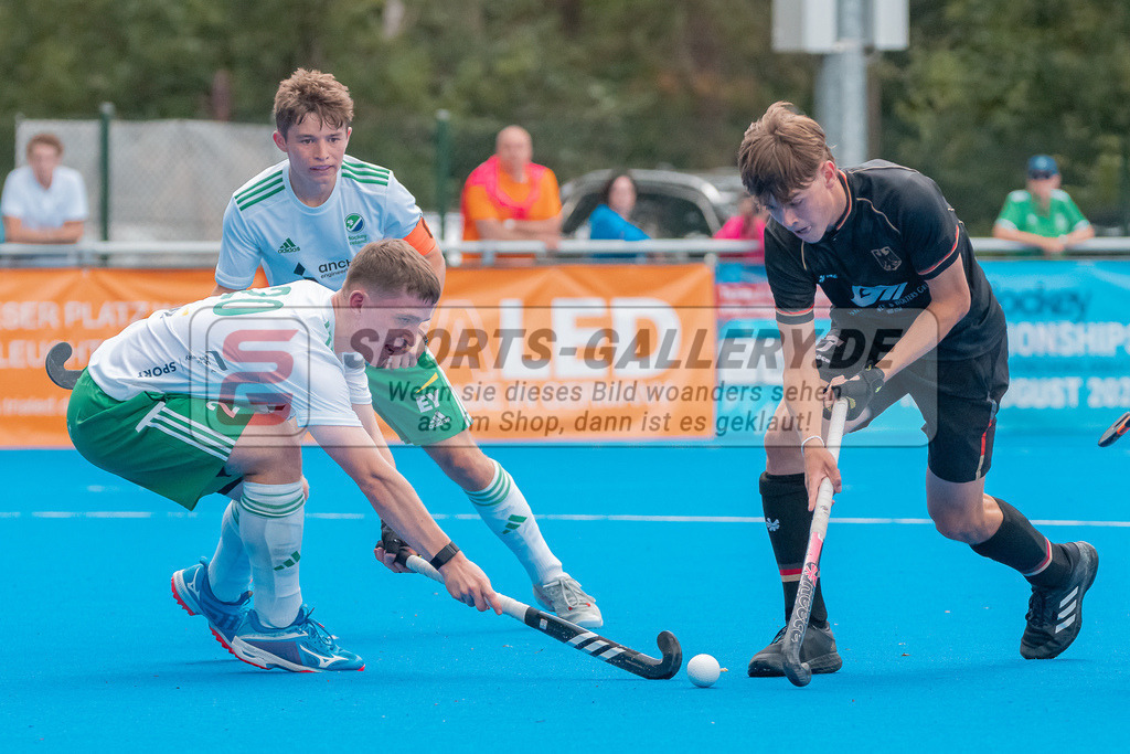 HK_20230713_102030 | Euro Hockey MU18 Germany vs Ireland Championship Girls &amp; Boys am 13.7.2023 CHTC , Krefeld ,