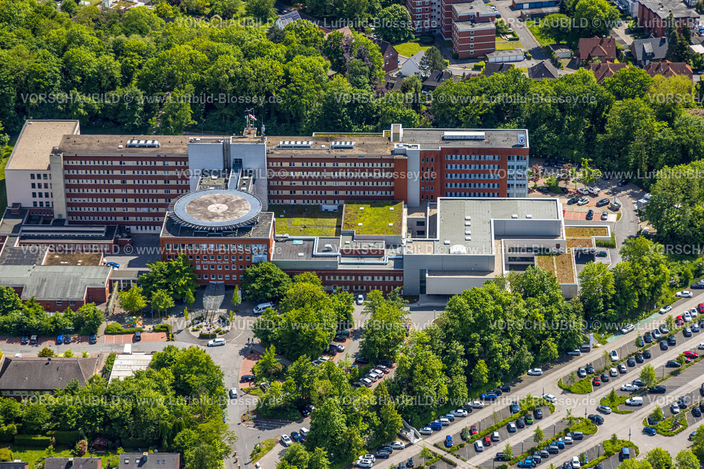 Hamm250500233BarbaraKlinik | Luftbild, BarbaraKlinik, Heessen, Hamm , Ruhrgebiet, Nordrhein-Westfalen,  Deutschland