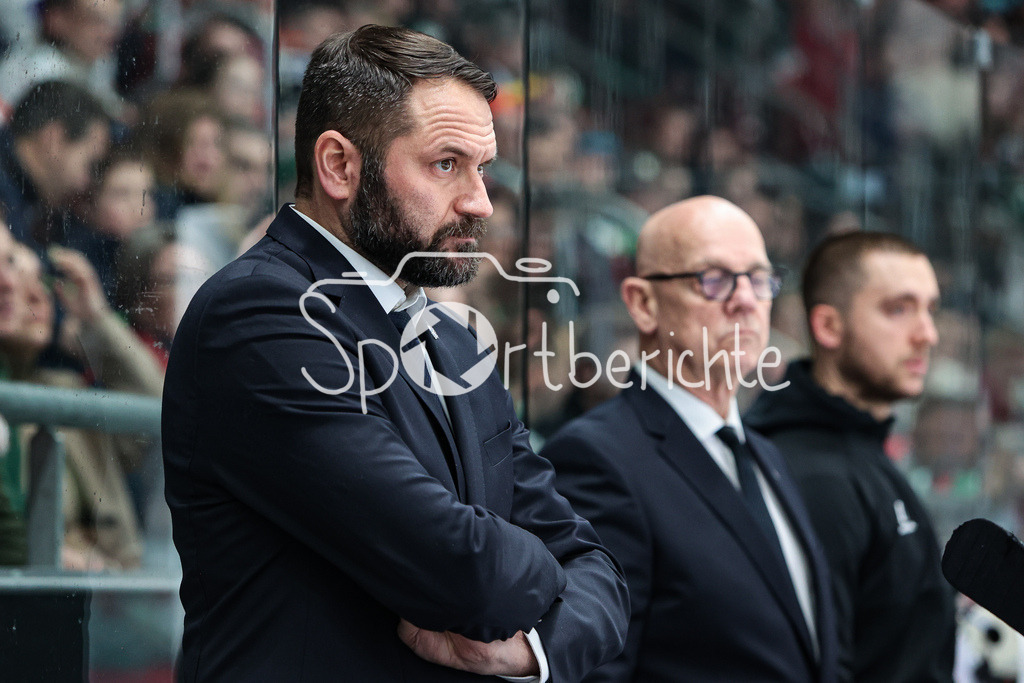 Augsburger Panther - Nürnberg ICE Tigers | Nuernberg CO-Trainer Manuel KOFLER in Aktion