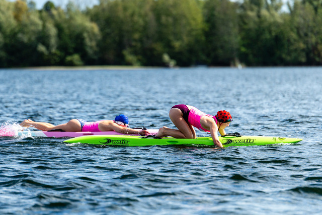 DLRG, Rettungssport, Beach- & Oceanevents, Landesmeisterschaften Freiwasser Rettungssport NRW 2025 14.09.2025 | Kalkar-Wissel, Deutschland - September, 14: Landesmeisterschaften Freiwasser Rettungssport NRW 2025 (Foto: Benedikt Lang (DLRG)) - Realisiert mit Pictrs.com