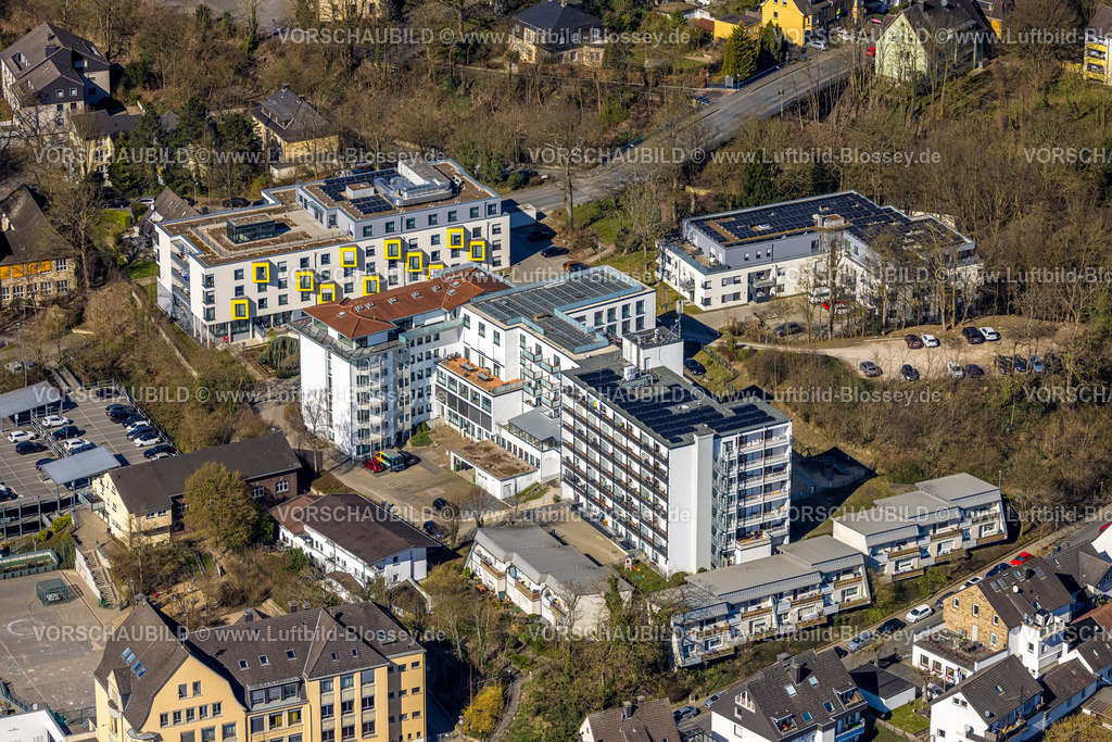 Herdecke250303393 | Luftbild, Altenheim GVS Herdecke, Convivo Park an der Goethestraße, Seniorenhaus an der Altstadt, Herdecke, Ruhrgebiet, Nordrhein-Westfalen, Deutschland