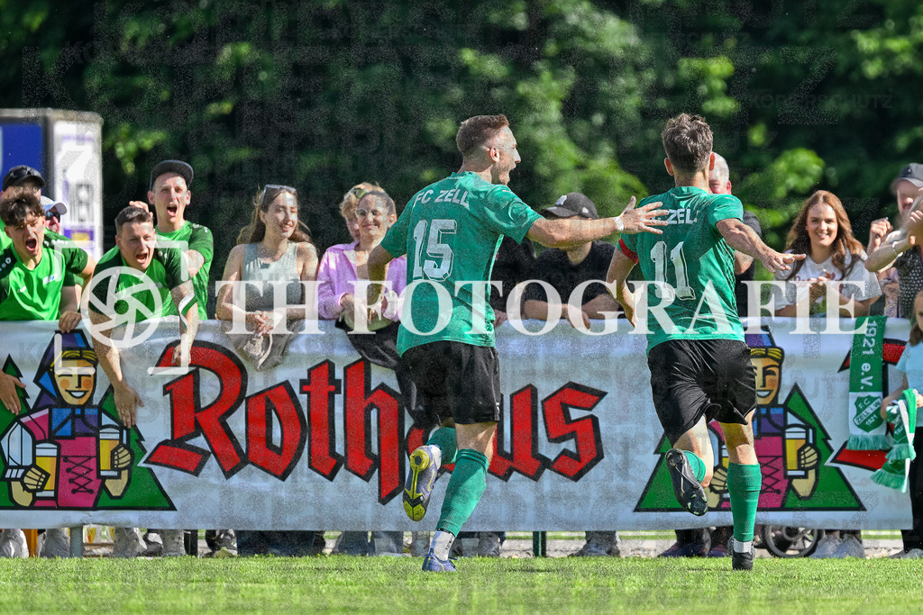 GER, FC Zell - FC Wittlingen, Fussball, Rothaus Bezirkpokal, Finale, Saison 2024/2025, 29.05.2025 | GER, FC Zell - FC Wittlingen, Fussball, Rothaus Bezirkpokal, Finale, Saison 2024/2025, 29.05.2025Foto: TH Fotografie/Thomas Hess