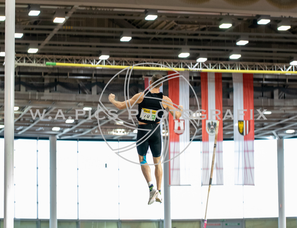 OEM LEICHTATHLETIK HALLE | LINZ,AUSTRIA,22-23.FEB.20 - OEM LEICHTATHLETIK HALLE. Image shows Distlberger Dominik.
Photo: SMP/Andreas Willdoner
