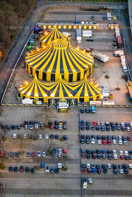 Dortmund230102570 | Luftbild, Zirkus Flic Flac am Remydamm Westfalenpark, Ruhrallee, Dortmund, Ruhrgebiet, Nordrhein-Westfalen, Deutschland