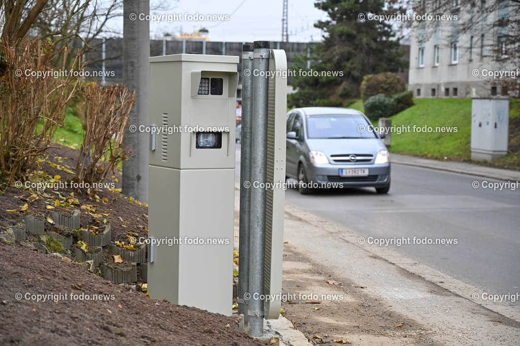 Radarkästen Linz_ 10.12.2022-4 | 10.12.2022, Linz, AUT, Radarkasten, im Bild Radarkasten Fuechselstrasse Linz