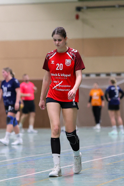 Handball I Damen I Saison 2025-2026 I Verbandsliga Süd I HSG Kalkberg 06 - MTV Dänischenhagen I 14.12.2025.156 | Franka Schultz (20, HSG Kalkberg 06) - Realisiert mit Pictrs.com
