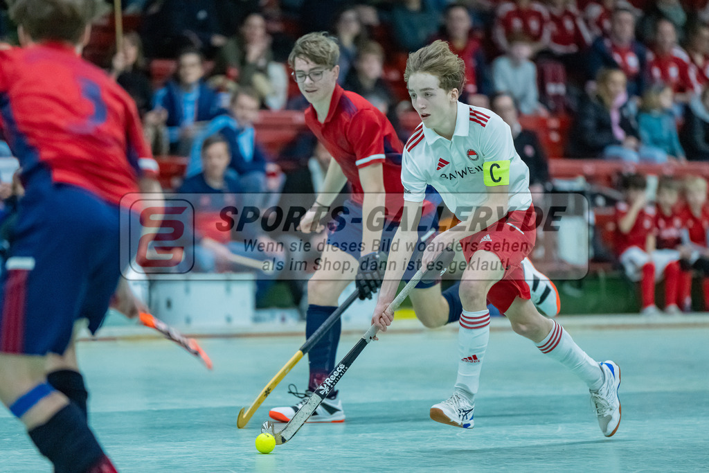HK_20240225_108549 | Spiel um Platz 5 Deutsche Meisterschaft MU14 am 25.2.2024 Halle RW Köln, Köln ,