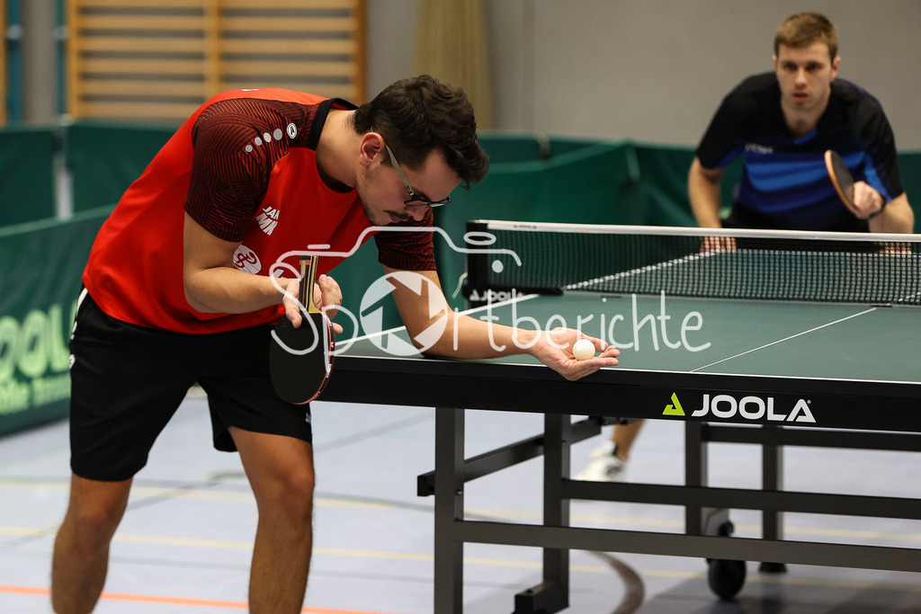 TSV 1868 Aichach - TTC Langweid | Maximilian KISTLER (TSV), Yurii SANDULENKO (TTC)