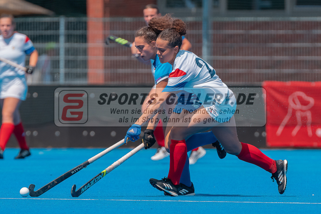 HK_20230712_101425 | Euro Hockey WU18 Scotland vs France Championship Girls &amp; Boys am 12.7.2023 CHTC , Krefeld ,