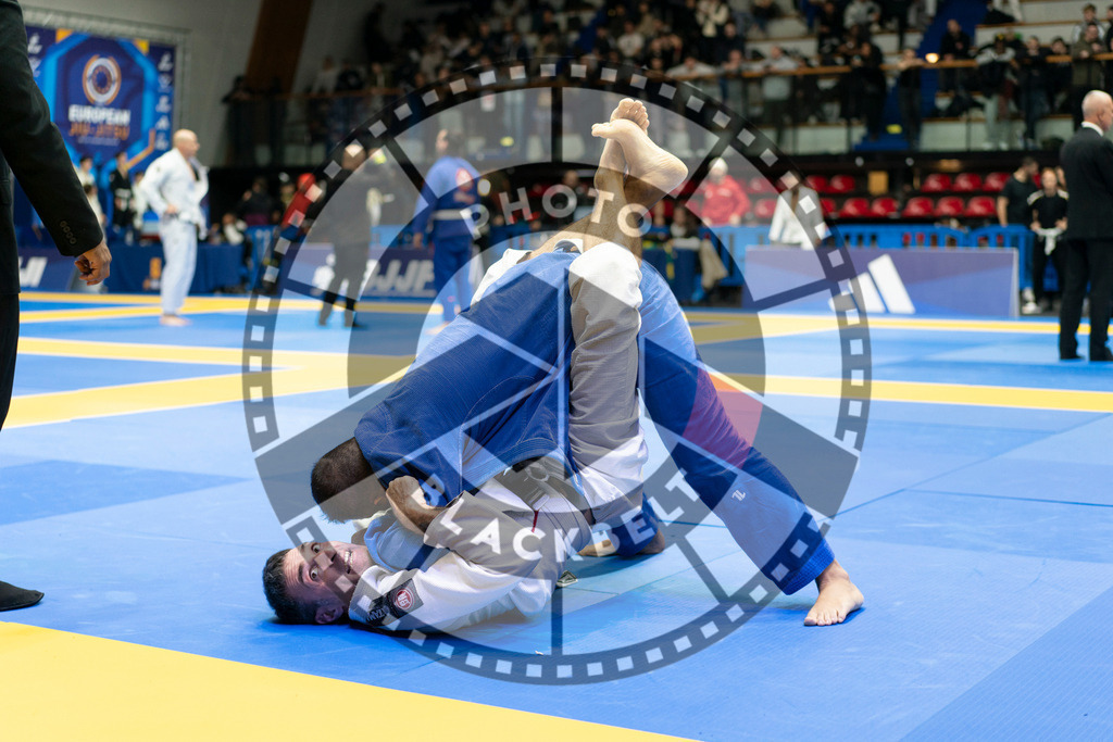 20240119PBB3278 | Fighters compete during the IBJJF European Championship in Paris, France, on January 19, 2024.