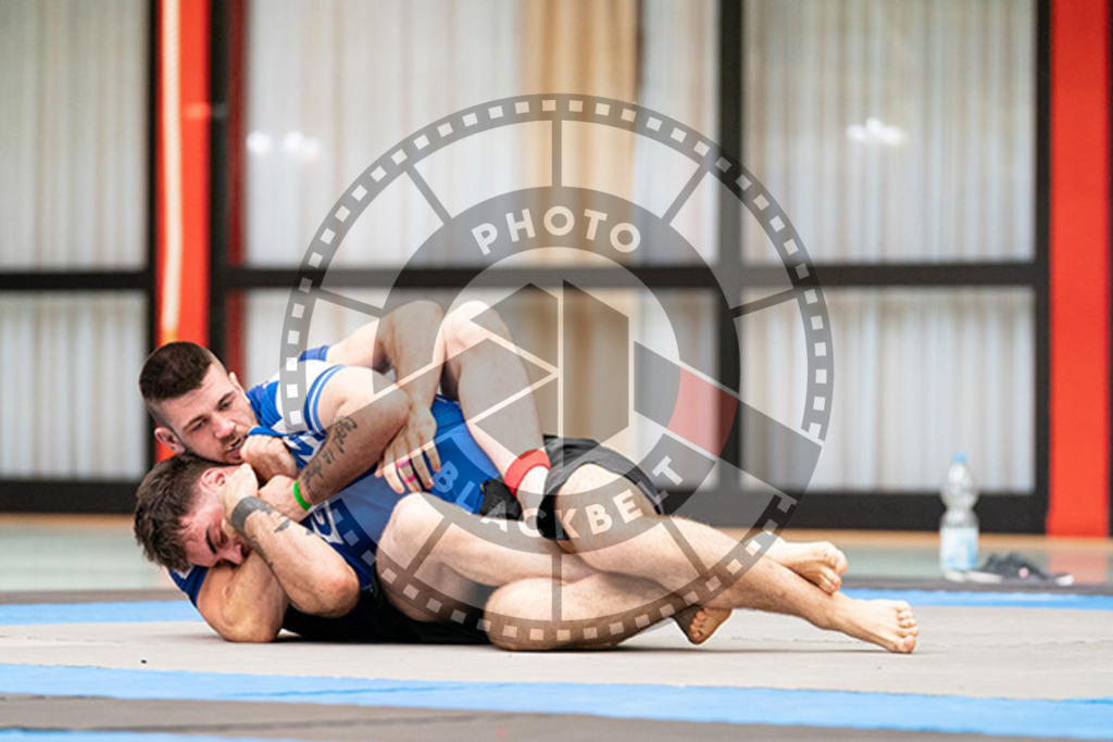 20230826PBB53968 | Fighters compete during the AJP INTLPRO BJJ and grappling competition in Hamburg, Germany, on August 26 2023.