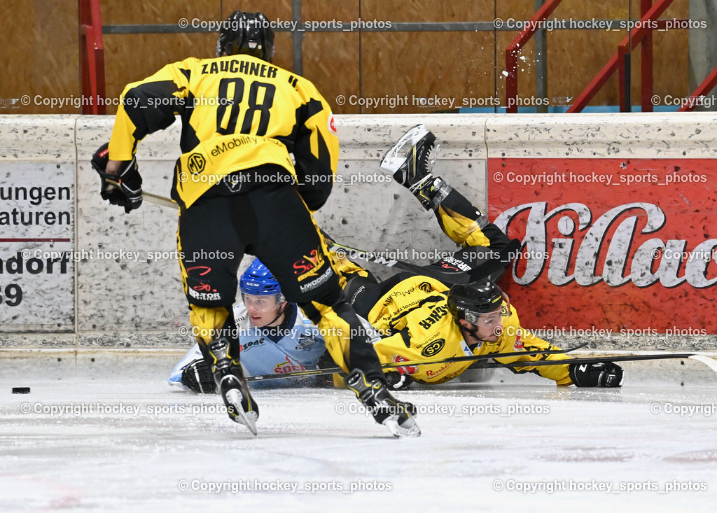 EC Spittal Hornets vs. ESC Steindorf 28.10.2023 | #88 Zauchner Daniel, #15 Rossbacher Daniel, #46 Maurer Julian