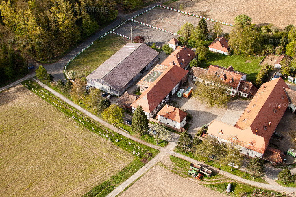 Luftbild: Durlach, Rittnerthof im Ortsteil Durlach in Karlsruhe im Bundesland Baden-Württemberg in Deutschland. Foto: IMG_25933.jpg vom 23.04.2010 durch Werner Riehm/FLY-FOTO.de