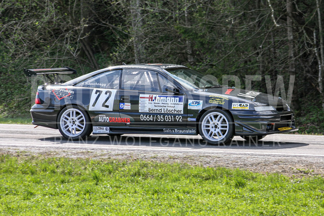 Rechberg Hill Climb 2008 – Motorsport Event in Austria | Rechberg Hill Climb 2008 in Tulwitz, Styria, Austria. The image shows NAUSCHNEGG Reinhold (AUT) OPEL CALIBRA Turbo.     