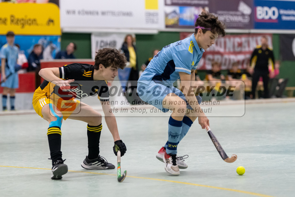 SFE_20230305_0038 | Deutsche Meisterschaft Männliche U16 Halle 2023 am 05.03.2023 in Köln (KTHC Stadion Rot-Weiss Köln Tennis and Hockey Club), Photo: Stephan Fehrmann 2022 (Sports-Gallery)
