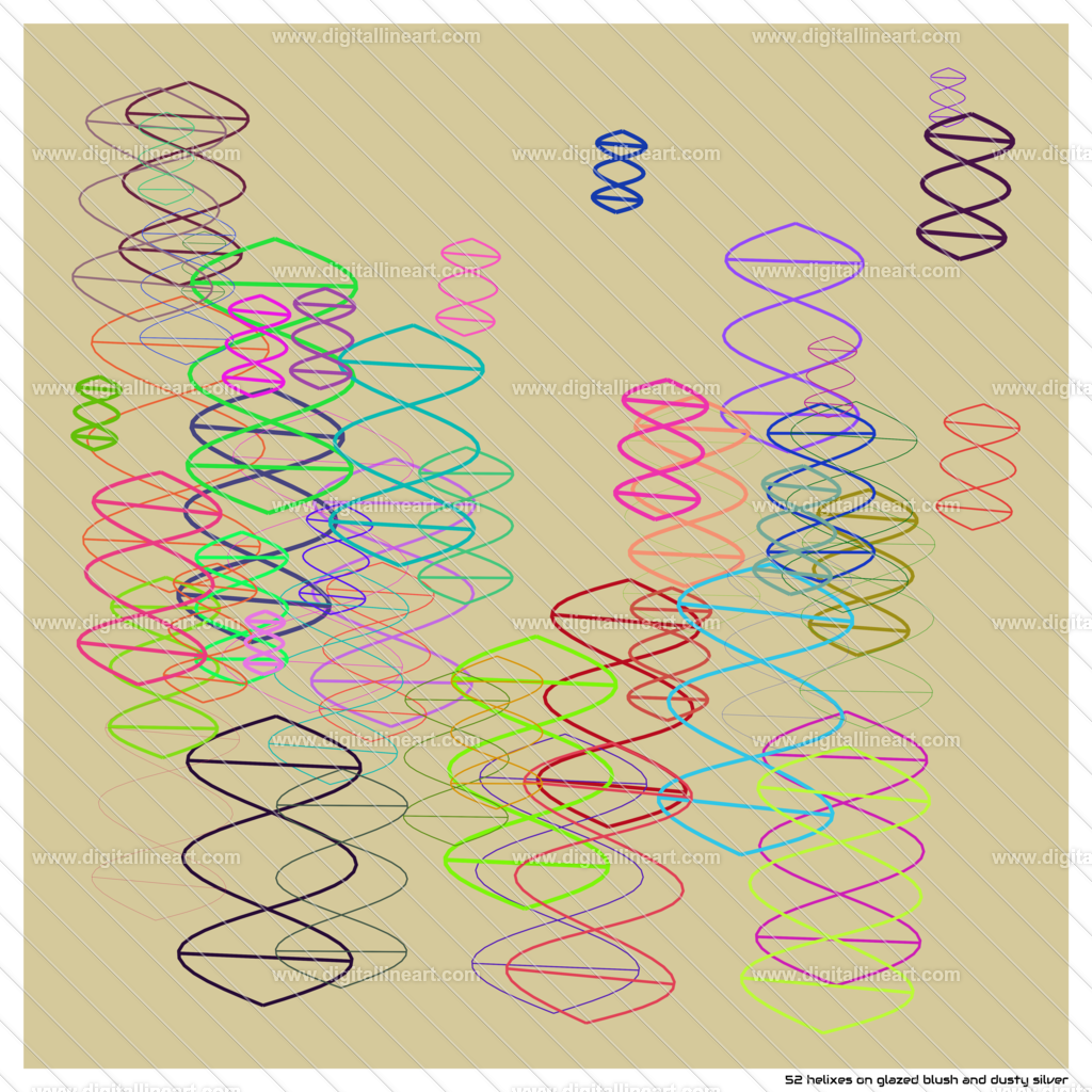 52-helixes-glazed-blush-and-dusty-silver | digitallineart - Realisiert mit Pictrs.com